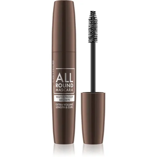 Catrice Allround mascara pentru extensie, rotunjire si volum rezistent la apa culoare 020 Brown 12 ml
