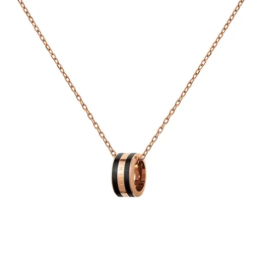 Daniel Wellington Colier bronz cu pandantiv rotund Emalie Elan DW00400153