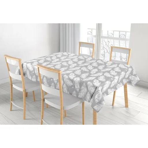 Față de masă Bellatex Adela Pene gri, 100 x 100cm, 100 x 100 cm