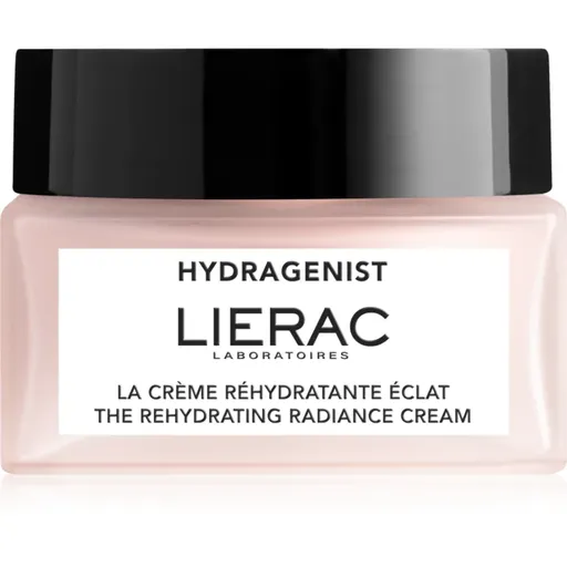 Lierac Hydragenist The Rehydrating Radiance Cream crema ce ofera luminozitate si hidratare pentru ten normal spre uscat reîncărcabil 50 ml