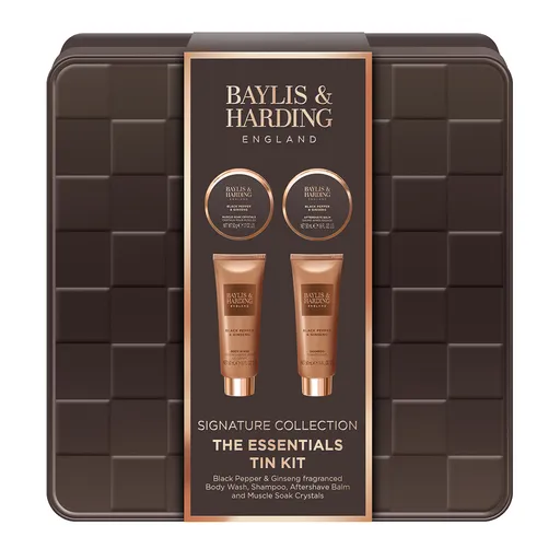 Baylis & Harding Set cadou Piper Negru & Ginseng 4 buc