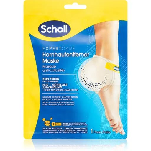 Scholl Pedimask™ Callus masca pentru exfoliere pentru calcai 1 buc