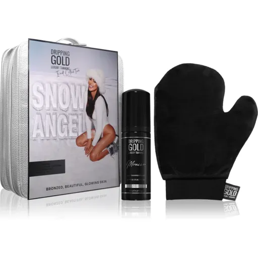 Dripping Gold Snow Angel set cadou pentru corp 2 buc