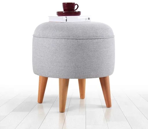 Taburet, Atelier del Sofa, 209FLF1351, Gri