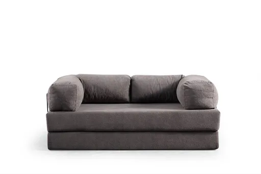 Canapea extensibila 2 locuri, Atelier del Sofa, 560ARE4162, Gri