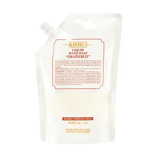 Kiehl's Reumplere pentru săpunul de mâini de îngrijire Grapefruit (Liquid Hand Soap Refill) 1000 ml