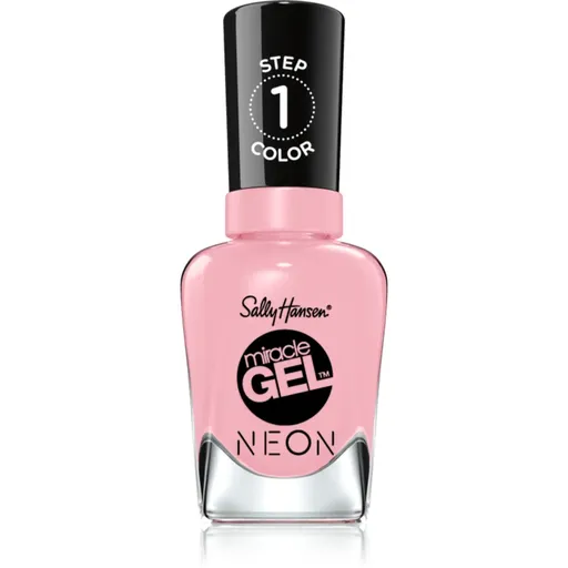 Sally Hansen Miracle Gel™ gel de unghii fara utilizarea UV sau lampa LED culoare 051 Peach Please 14,7 ml