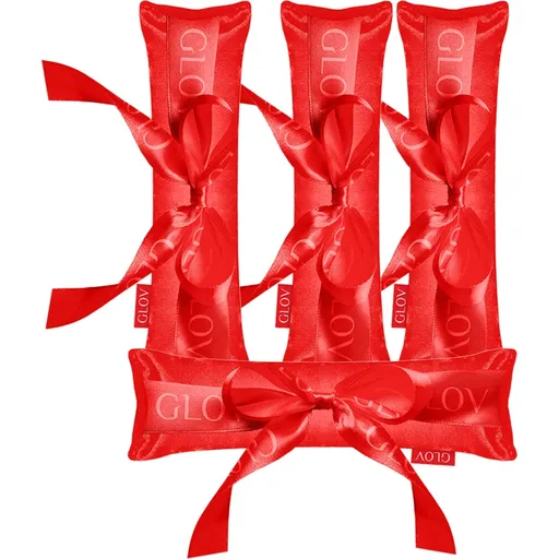 GLOV CoolCurl Ribbon Rollers accesoriu pentru formarea buclelor Red 4 buc