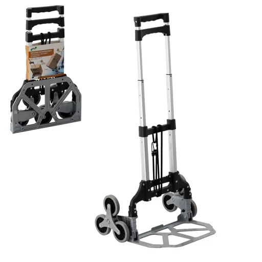 Cărucior pliabil pentru transport pe scări AL 35/70 kg