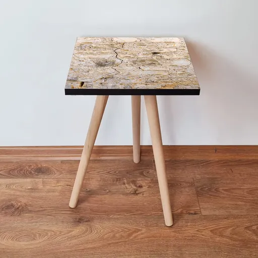 Masuta, Hanah Home, Shp67, 35x42x35 cm, Bej/Alb