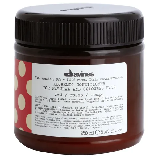 Davines Alchemic Conditioner Red balsam hidratant pentru a evidentia culoarea parului 250 ml