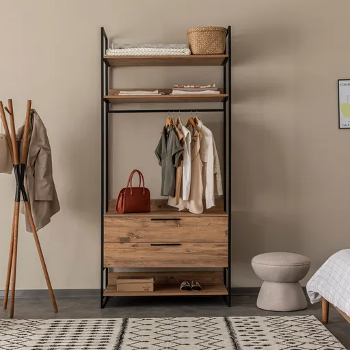 Dulap pentru haine, Hanah Home, Dynamic, Maro