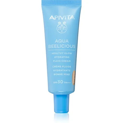 Apivita Aqua Beelicious Tinted Fluid SPF30 Fluid nuantator cu textura usoara pentru o piele mai luminoasa SPF 30 40 ml