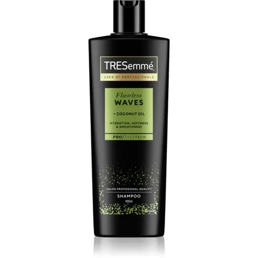 TRESemmé Flawless Waves șampon hidratant pentru păr creț și ondulat 400 ml