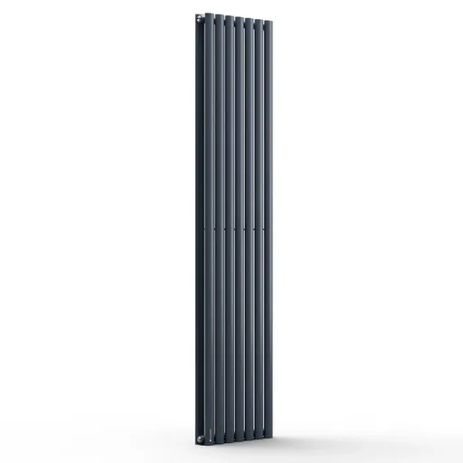 Blumfeldt Tallheo, 41 x 180, radiator, radiator de baie, radiator tubular, 691 W, apă caldă, 1/2