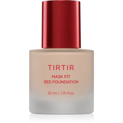 TIRTIR Mask Fit Red Foundation fond de ten lichid iluminator cu efect de hidratare culoare 17C Porcelain 30 ml