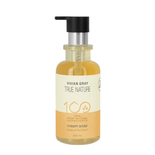 Vivian Gray Săpun lichid cremos True Nature Cedar & Patchouli (Cream Soap) 300 ml