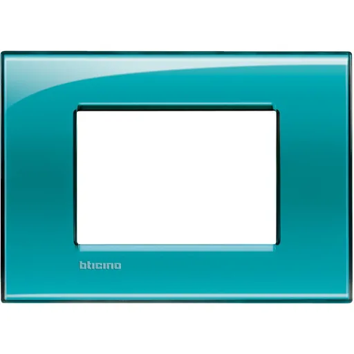 Rama ornament 3 module Bticino Living Light LNA4803VD, verde