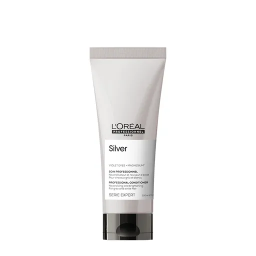 L'Oréal Professionnel Îngrijire pentru neutralizarea nuanțelor nedorite de păr gri și albSerie Expert (Silver Neutralising Cream) 200 ml