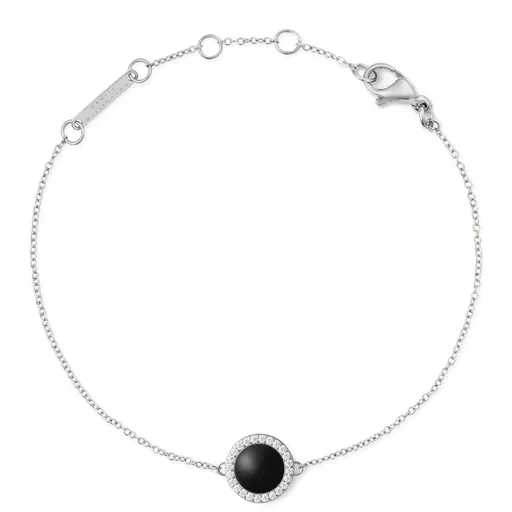 Daniel Wellington Brățară fină cu agat și cristale DW00401438