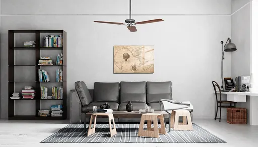 Tablou decorativ, 1268, 70 x 100 cm, Multicolor