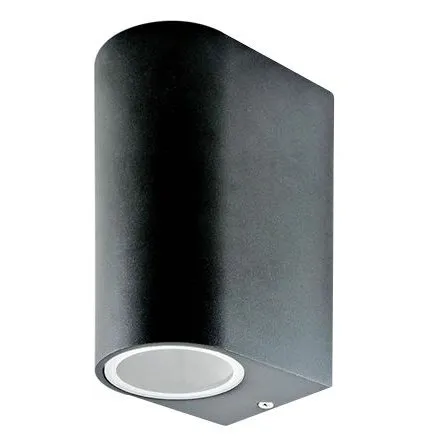 Corp iluminat soclu 2XGU10 IP44 - negru V-TAC SKU-7509