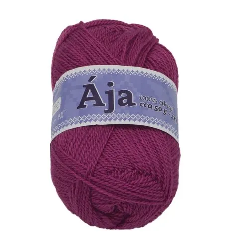 Fir AJA burgundy , 50 g / 217 m, mov