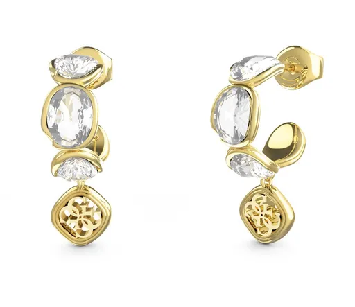 Guess Cercei fashion placați cu aur cu cristale Mamounia JUBE05571JWYGT/U