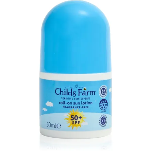 Childs Farm Suncare Roll On cremă pentru plaja roll-on SPF 50+ 50 ml
