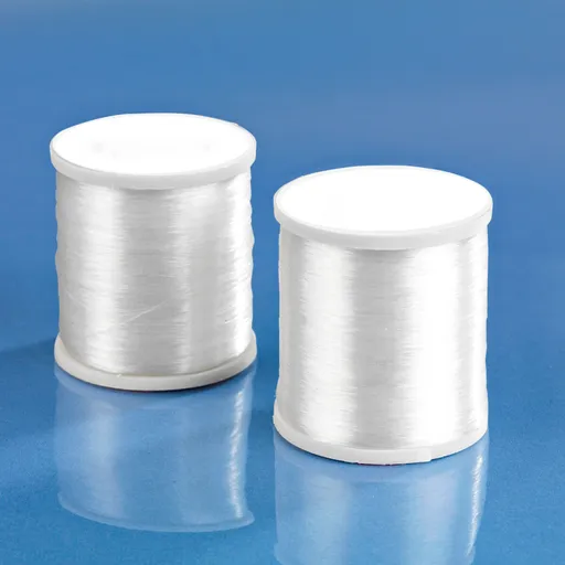 Set de ață de cusut transparentă, 2 bucăți