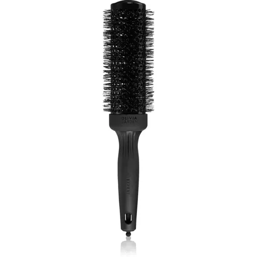 Olivia Garden Black Label Speed Wavy Bristles perie rotundă pentru păr pentru o uscare rapida ø 45 mm 1 buc