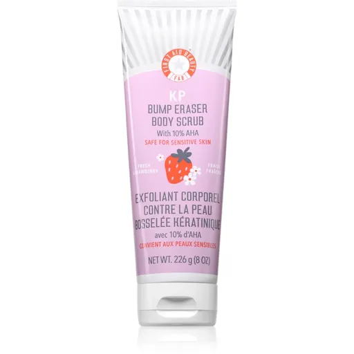 First Aid Beauty KP exfoliant de corp pentru matifiere Cu AHA Acizi 226 g