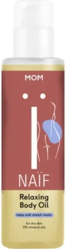 NAÏF Ulei pentru vergeturi de sarcină Mom (Relaxing Body Oil) 100 ml