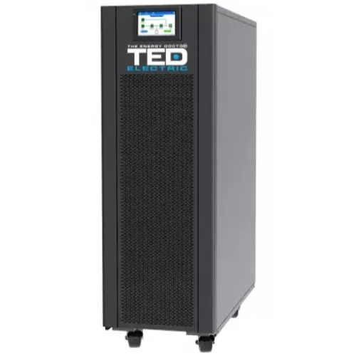 UPS 20KVA TED Online dubla conversie trifazat 3/3, cu management, intrare/iesire regleta TED004253