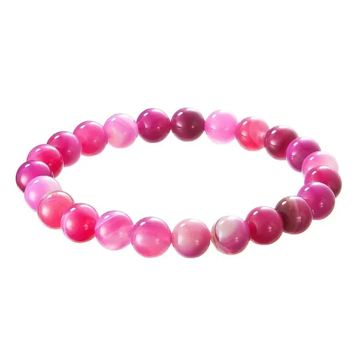 Evolution Group - Pavona Brățară minerală din agat roz 43056.3
