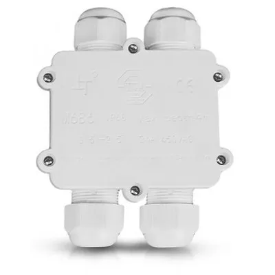 Conector terminal 4PINI 8-12MM IP68 - alb V-TAC SKU-5983