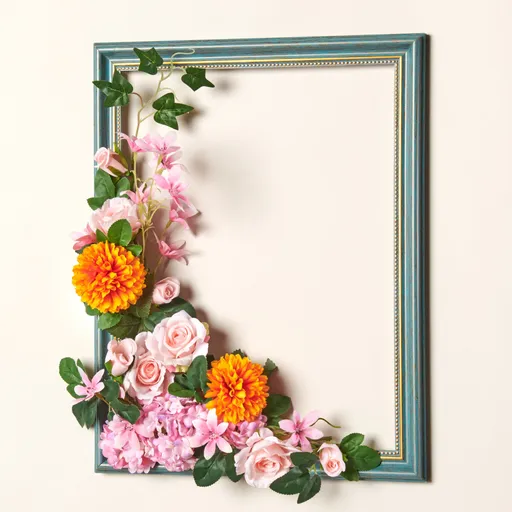 Cadru cu aranjament floral