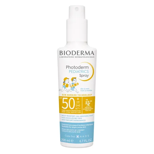 Bioderma Spray pentru bronzare Photoderm Pediatrics Spray SPF 50+ 200 ml