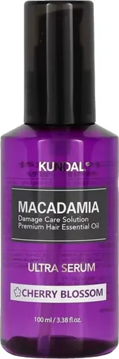 KUNDAL Ser regenerant pentru păr Macadamia Cherry Blossom (Hair Serum) 100 ml