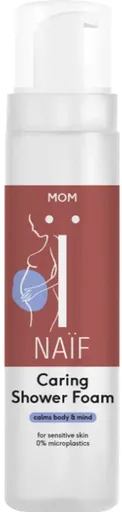NAÏF Spumă de duș pentru gravide Mom (Caring Shower Foam) 200 ml