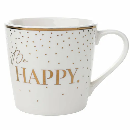 Florina Cană din porțelan Gold, 400 ml