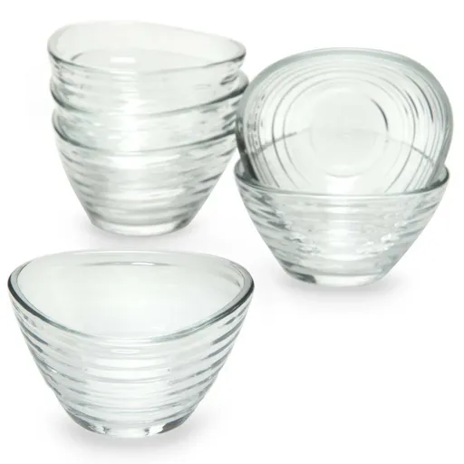 Set de boluri din sticlă Orion Derin 6,9 x 3,8 cm, 6 buc