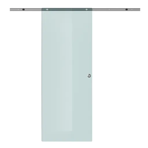HOMCOM usa glisanta sticla rodata 77.5x205cm, transparenta | AOSOM RO