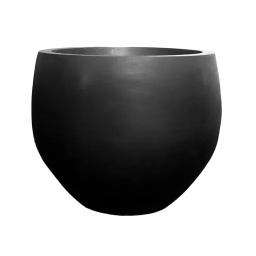Pottery Pots Ghiveci Jumbo Orb, Culoare Negru, Dimensiuni Multiple - ghivece ceramice Mărime: L - v. 114 cm, ⌀ 133 cm