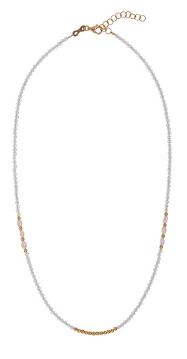 Alisia Colier strălucitor, decorat cu zirconii și perle AL4812.01.000