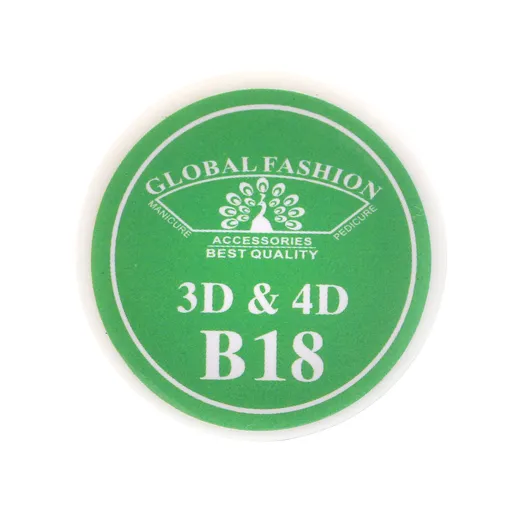 Gel Plastilina 4D Global Fashion, Verde Deschis 7g, B18