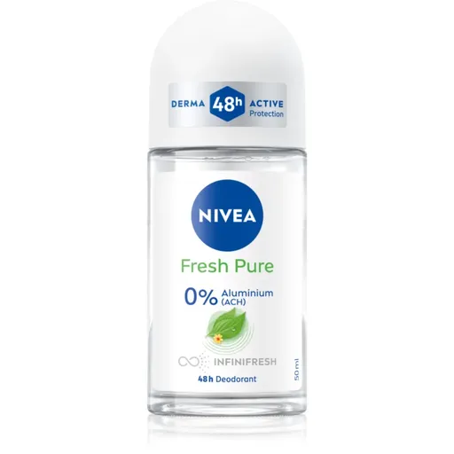NIVEA Fresh Pure Deodorant roll-on 48h 50 ml