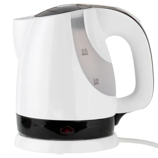 Cana electrica Oliver Voltz OV51230F, 1300W, 0.9l, Fara fir, Alb / Negru