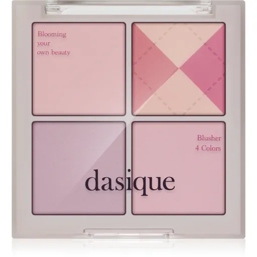 Dasique Blending Mood Cheek paleta fard de obraz pentru sanatate culoare 05 Violet Knit 10 g