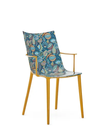 Scaun HHH „Impresie grafică”, variantă multiplă - Kartell Culoare: Muștar / creion-ocru